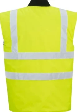 Väst fodrad PORTWEST S469 kl2 gul 3XL