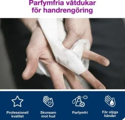 Våtduk Hand Refill TORK Premium W14, 58/fp