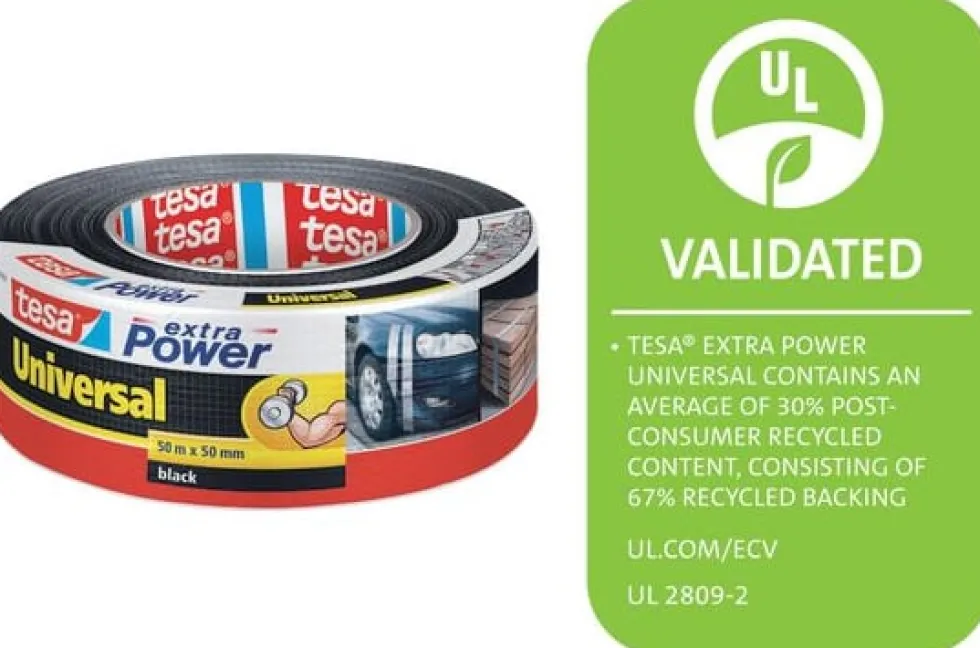 Vävtejp TESA Extra Power 50mmx50m svart