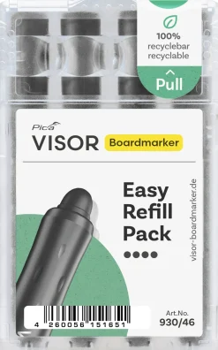WB Marker refill Pica Visor Easy black (4)