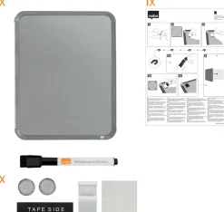WB Slim Nobo lackerad 36x28cm silver