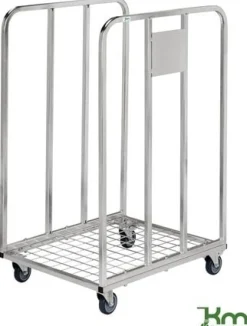 Wellpappvagn 530x630x1000mm