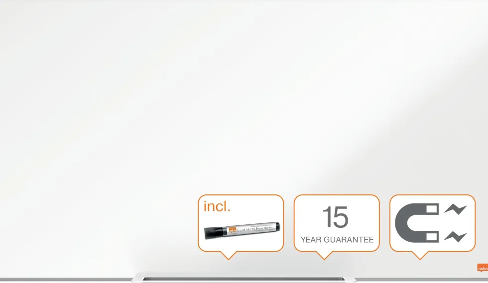 Whiteboard Impress. Pro Wide Stål NC 40''