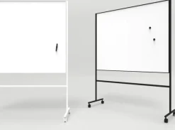 Whiteboard Lintex ONE Mobil, vit, dubbelsidig, 150x120cm