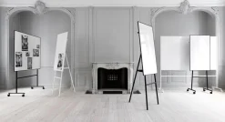 Whiteboard Lintex ONE Mobil, vit, dubbelsidig, 150x120cm