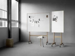 Whiteboard Lintex Wood Mobil, 150x120cm