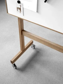 Whiteboard Lintex Wood Mobil, 150x120cm