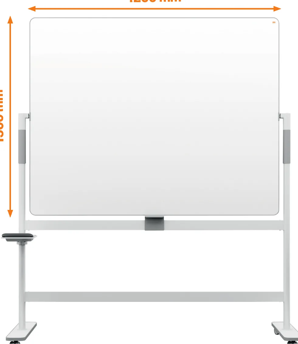 Whiteboard NOBO MoveMeet dubbelsidig