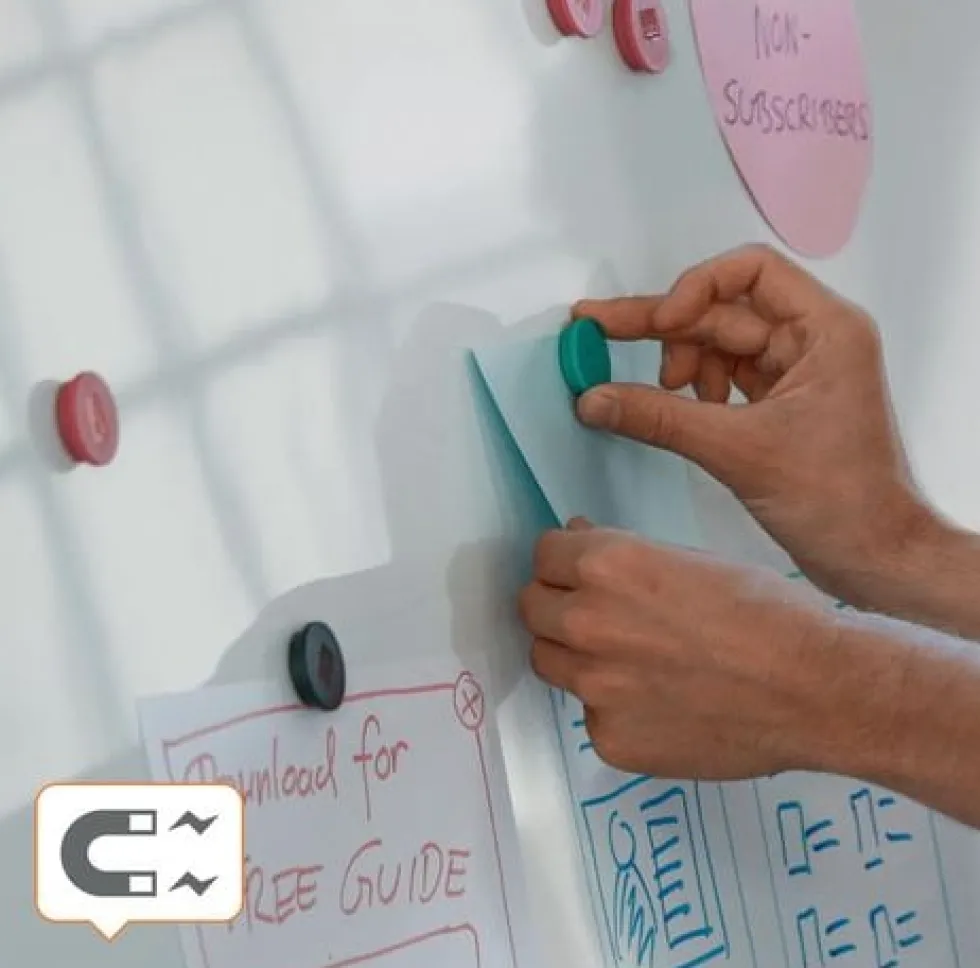 Whiteboard NOBO premium stål 32'