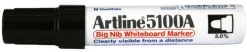 Whiteboardpenna ARTLINE 5100A rund svart