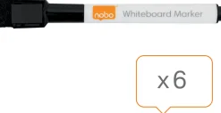 Whiteboardpenna NOBO svart