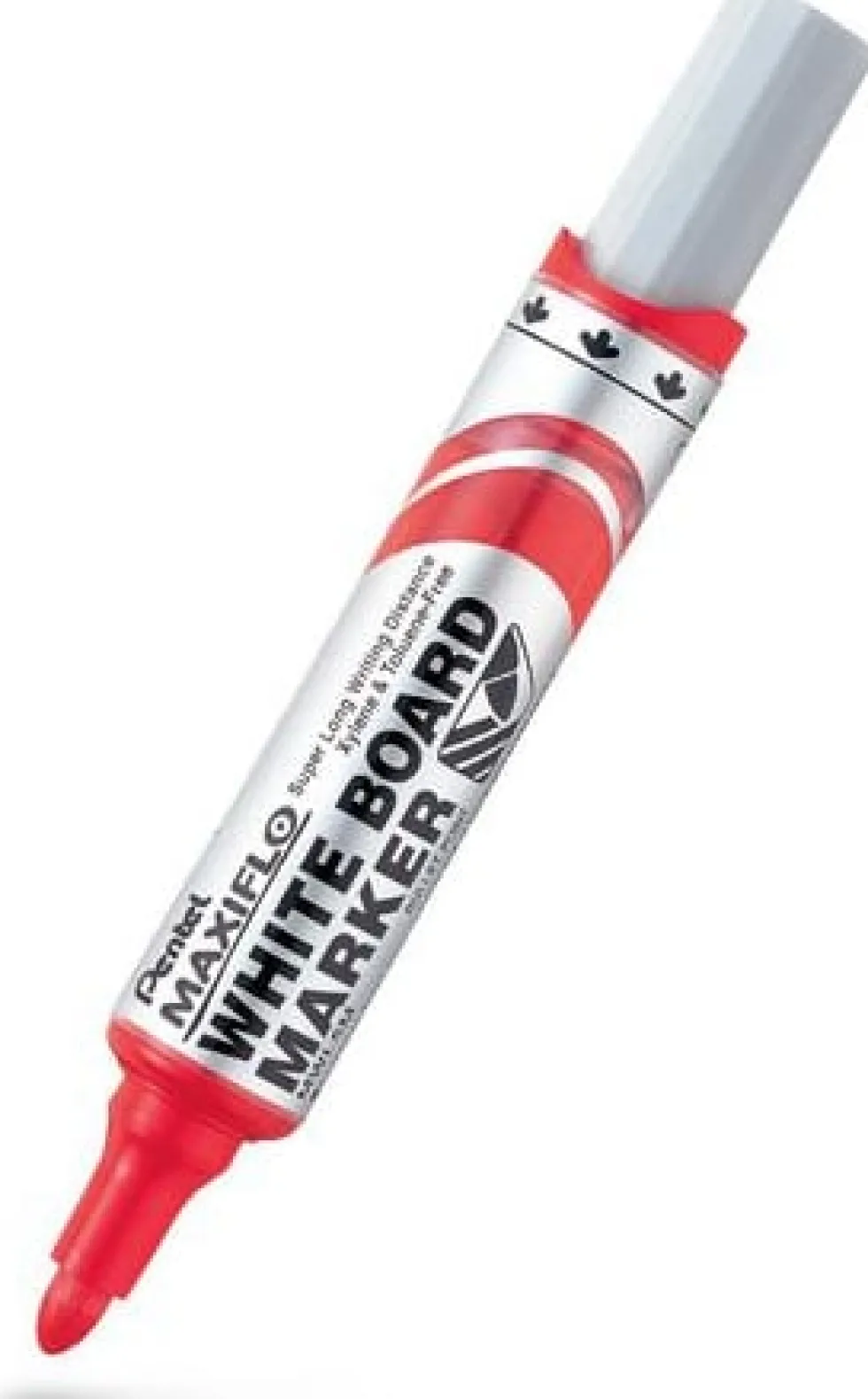 Whiteboardpenna PENTEL Maxiflo 2mm röd