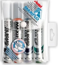 Whiteboardpenna PENTEL Maxiflo 4/fp