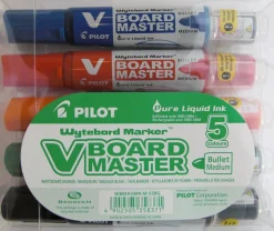 Whiteboardpenna PILOT V Board, konisk, 5/fp