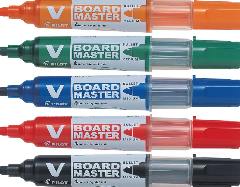 Whiteboardpenna PILOT V Board, konisk, 5/fp