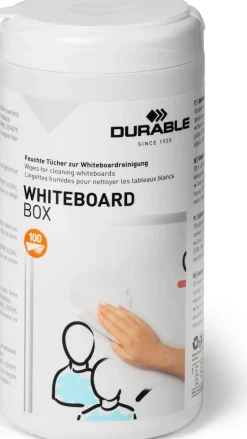 Whiteboardrengöring våtservetter 100/fp