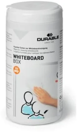 Whiteboardrengöring våtservetter 100/fp