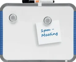 Whiteboard Slim NOBO vit 28x22cm