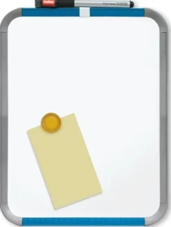 Whiteboard Slim NOBO vit 28x22cm
