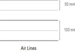 Whiteboardtavla Air Lines, 200x120cm