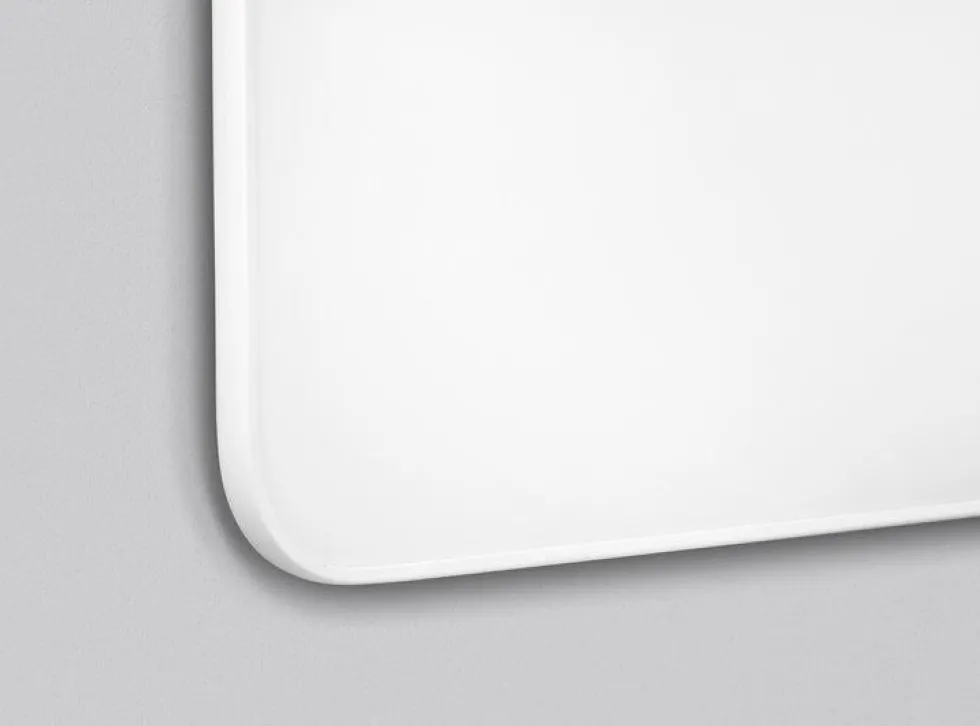 Whiteboardtavla Lintex Edge, Vit list, 250x120cm