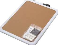 Whiteboardtavla magnetisk 22x28cm vit
