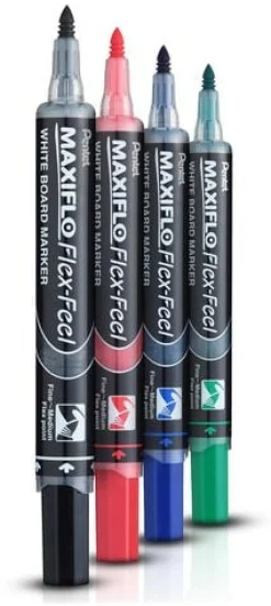 Whiteboardtorkare PENTEL Flex ink 4 pen