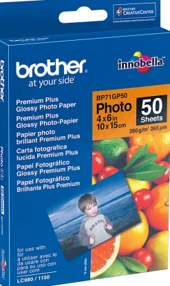 10x15cm Glossy Ink. Photo pap. 260g (50)