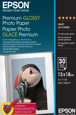 13x18cm Premium Glossy Photo Paper 255 g (30) - Gold