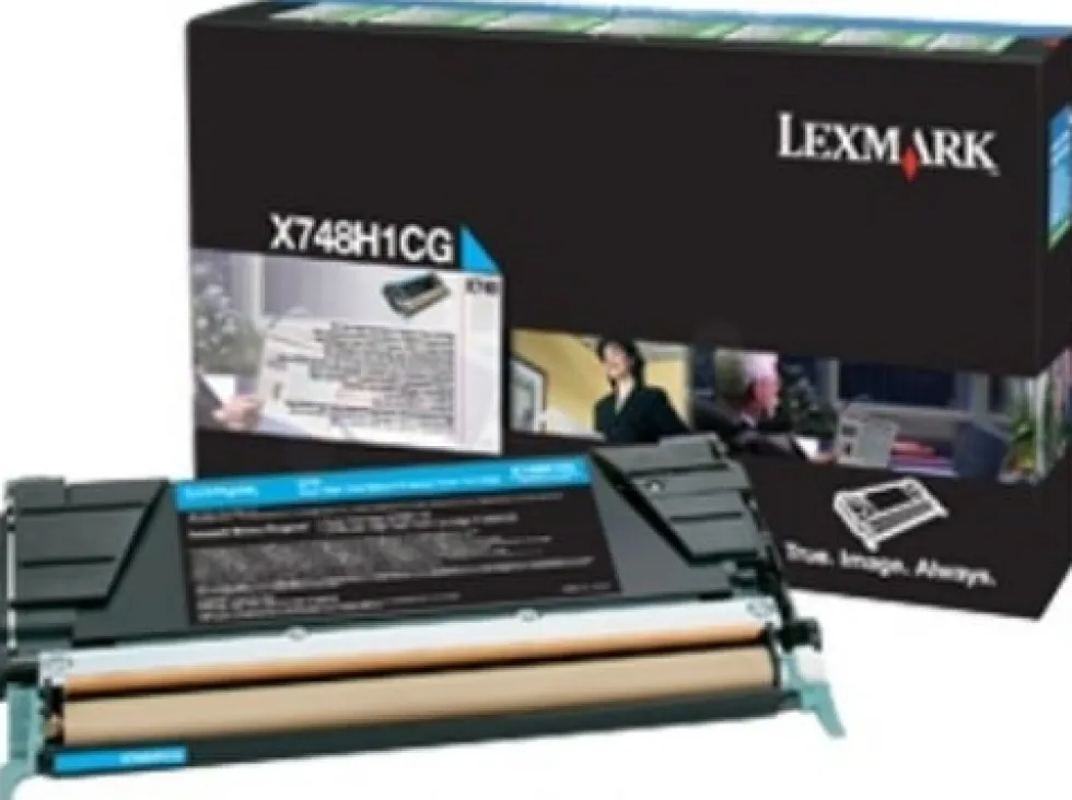 X748 cyan toner 10k (Corporate)