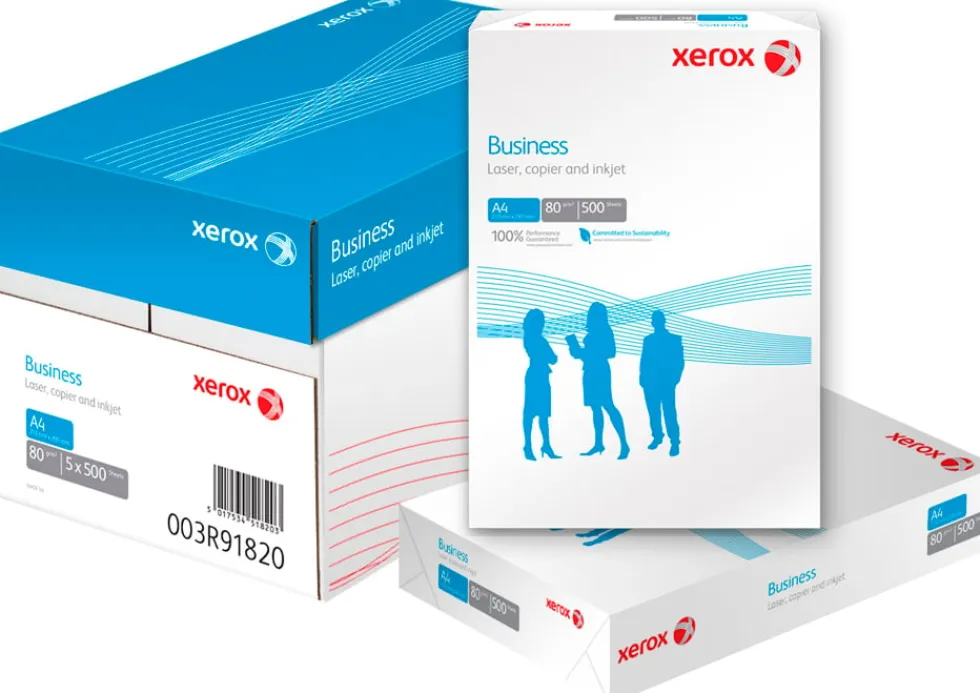 Xerox Business A4 80g, hålat