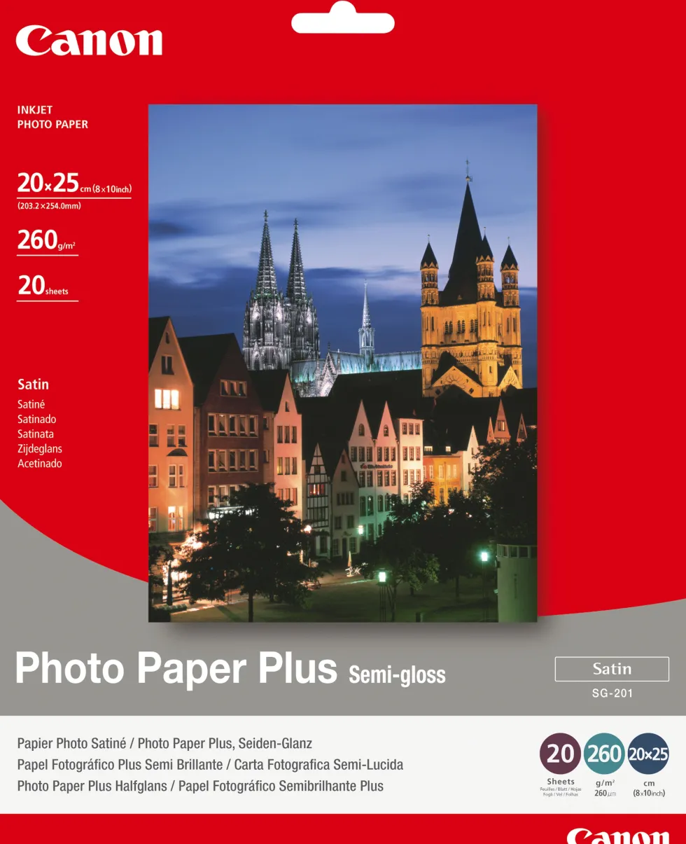 20x25 SG-201 Photo Plus Semi-gloss 260g (20)