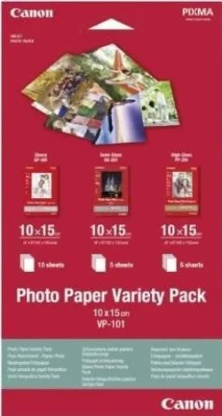 10x15 VP-101 Fotopapper Variety Pack