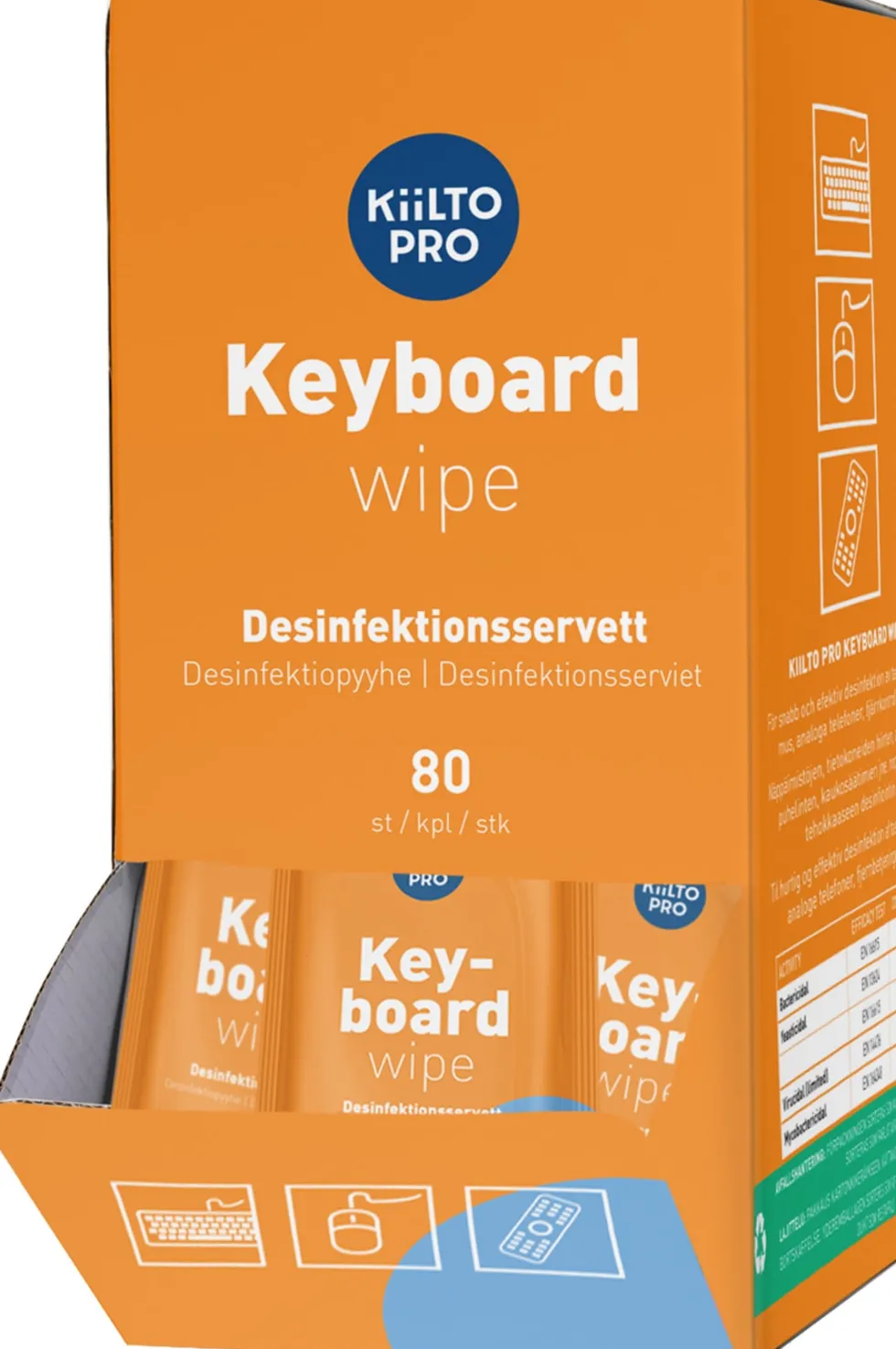 Ytdesinfektionsduk KIILTO PRO 80/fp