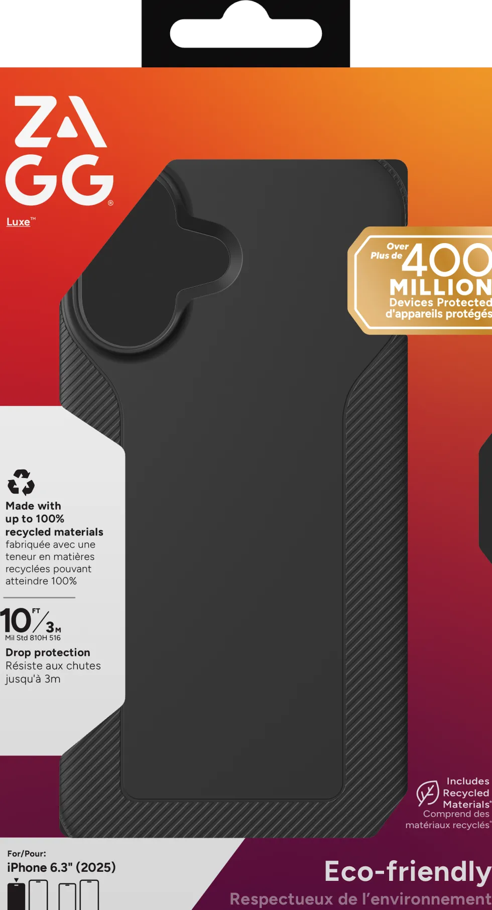 ZAGG Cases Luxe Apple iPhone Air Black