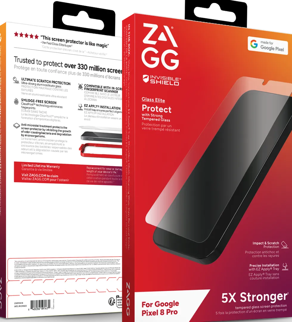 ZAGG InvisibleShield Glass Elite - Skärmskydd för mobiltelefon