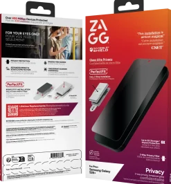 ZAGG InvisibleShield Glass Elite Privacy - Skärmskydd för