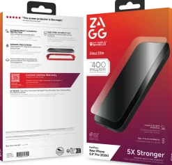 ZAGG InvisibleShield Glass Elite - Skärmskydd för mobiltelefon