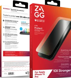 ZAGG InvisibleShield Glass XTR3 - Skärmskydd för mobiltelefon
