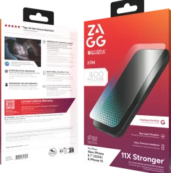 ZAGG InvisibleShield Glass XTR4 - Skärmskydd för mobiltelefon
