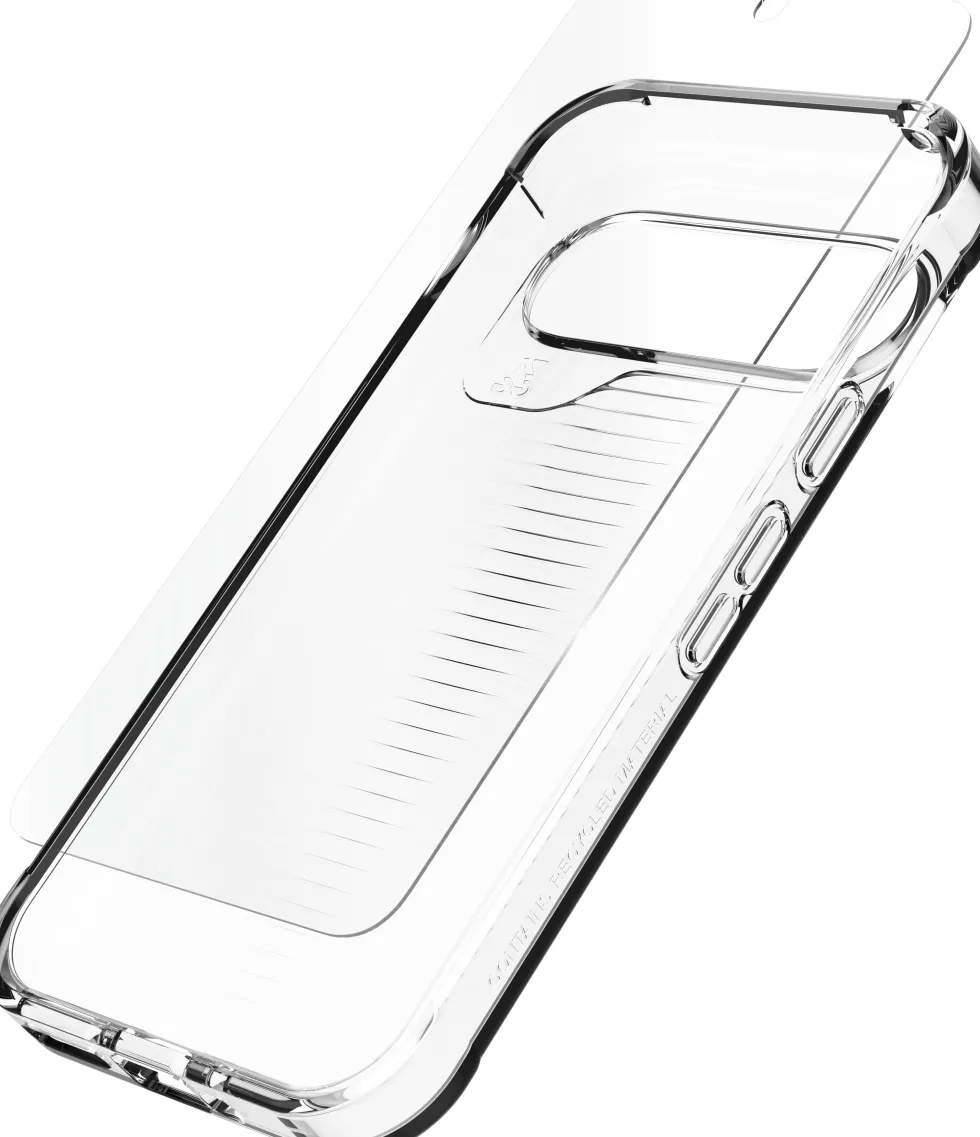ZAGG Luxe - Baksidesskydd för mobiltelefon - grafen - klar - med