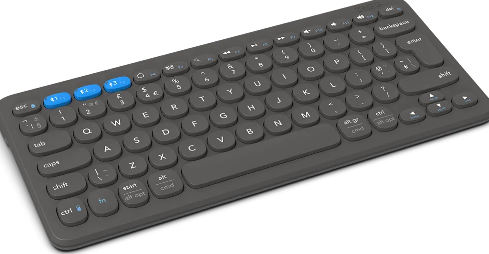 ZAGG Pro - Tangentbord - 12" - trådlös - Bluetooth - QWERTY