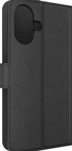 Zagg - Vikbart fodral för mobiltelefon - folio - läder - svart