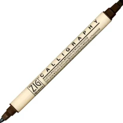 ZIG MS Calligraphy 2/5mm choklad
