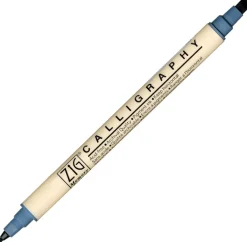 ZIG MS Calligraphy 2/5mm grå