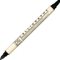 ZIG MS Calligraphy 2/5mm pure black