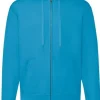 Zip Hoodie FRUIT azurblå 2XL