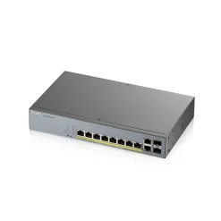 Zyxel GS1350-12HP - Switch - smart - 8 x 10/100/1000 (PoE+) + 2