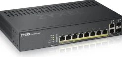 Zyxel GS1920-8HPv2 - Switch - smart - 8 x 10/100/1000 (PoE+) + 2