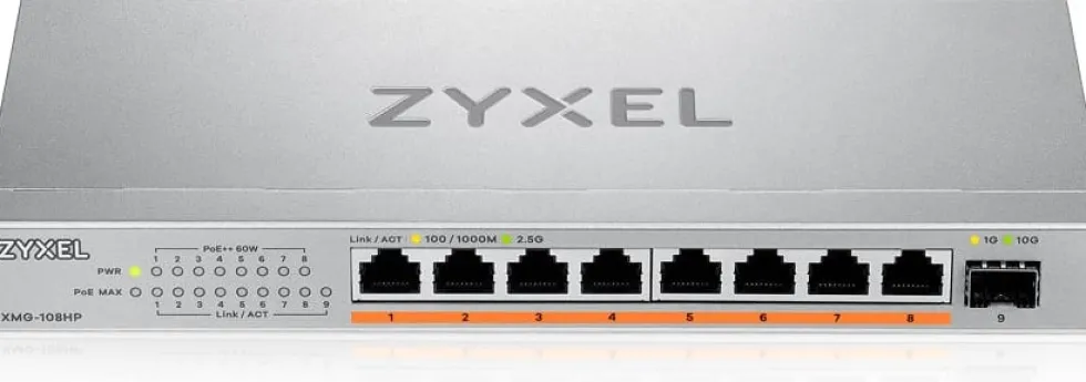 Zyxel XMG-100 Series XMG-108HP - Switch - ohanterad - ohanterad